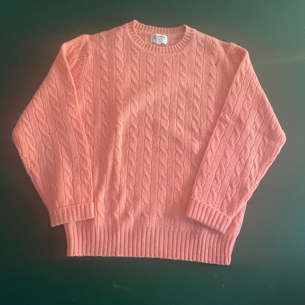 Cableknit Crewneck Sweater